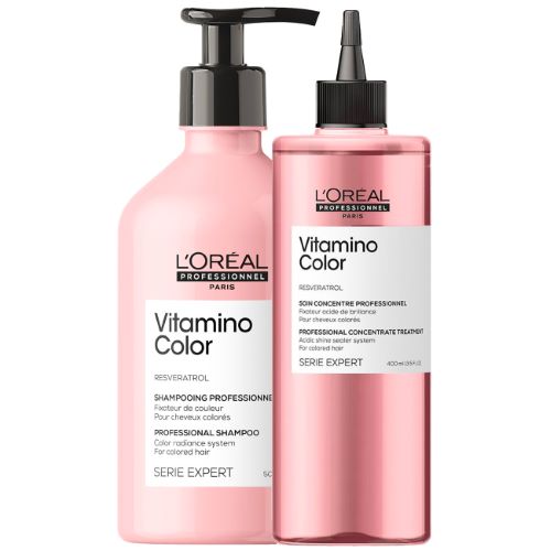 Duo Shampoing & Soin Concentré Vitamino Color
