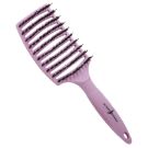 Brosse démêlante courbée Sanglier/Nylon Violet Jacques Seban