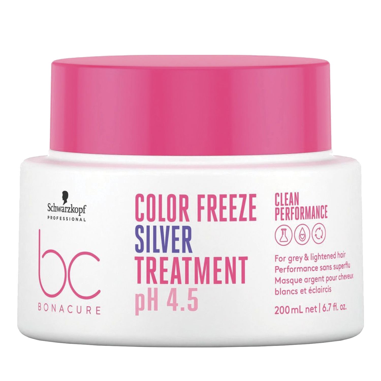 Masque BC Color Freeze Silver Schwarzkopf 200 ML Pas Cher