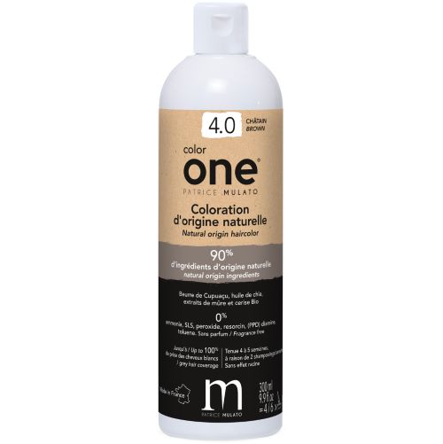 Coloration Naturelle 4.0 CHÂTAIN Color One Mulato 300 ML