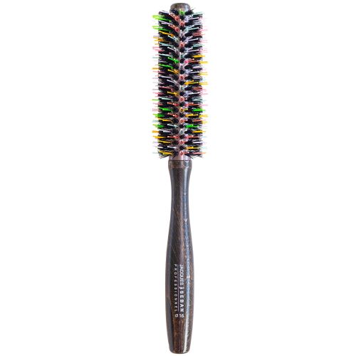 Brosse ronde Sanglier/Nylon Rainbow Jacques Seban 16mm