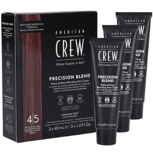 Coloration Homme Precision Blend Chataîn (4-5) American Crew 3x40ML