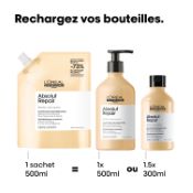 Éco-Recharge Shampoing Absolut Repair L'Oréal Professionnel 500 ML