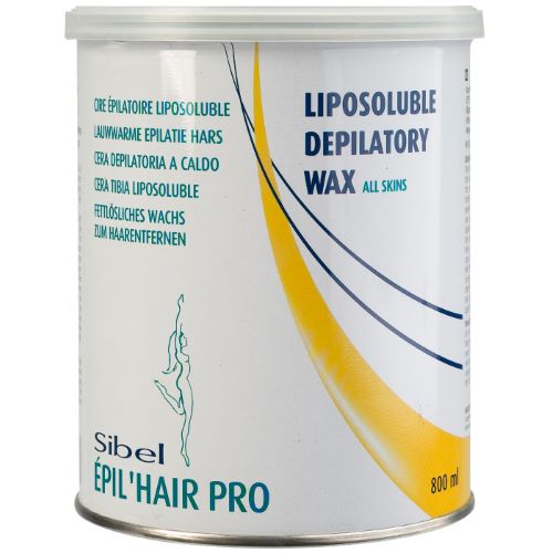 Pot Cire Liposoluble Toutes Peaux Epil'Hair Pro Sibel 800 ML