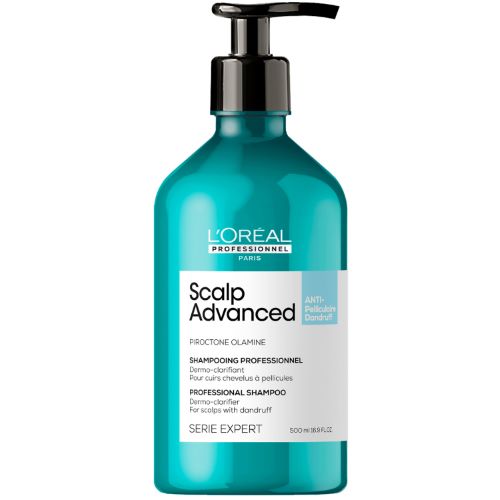 Shampoing Dermo Clarifiant Anti-Pelliculaire Scalp Advanced L'Oréal Professionnel 500 ML