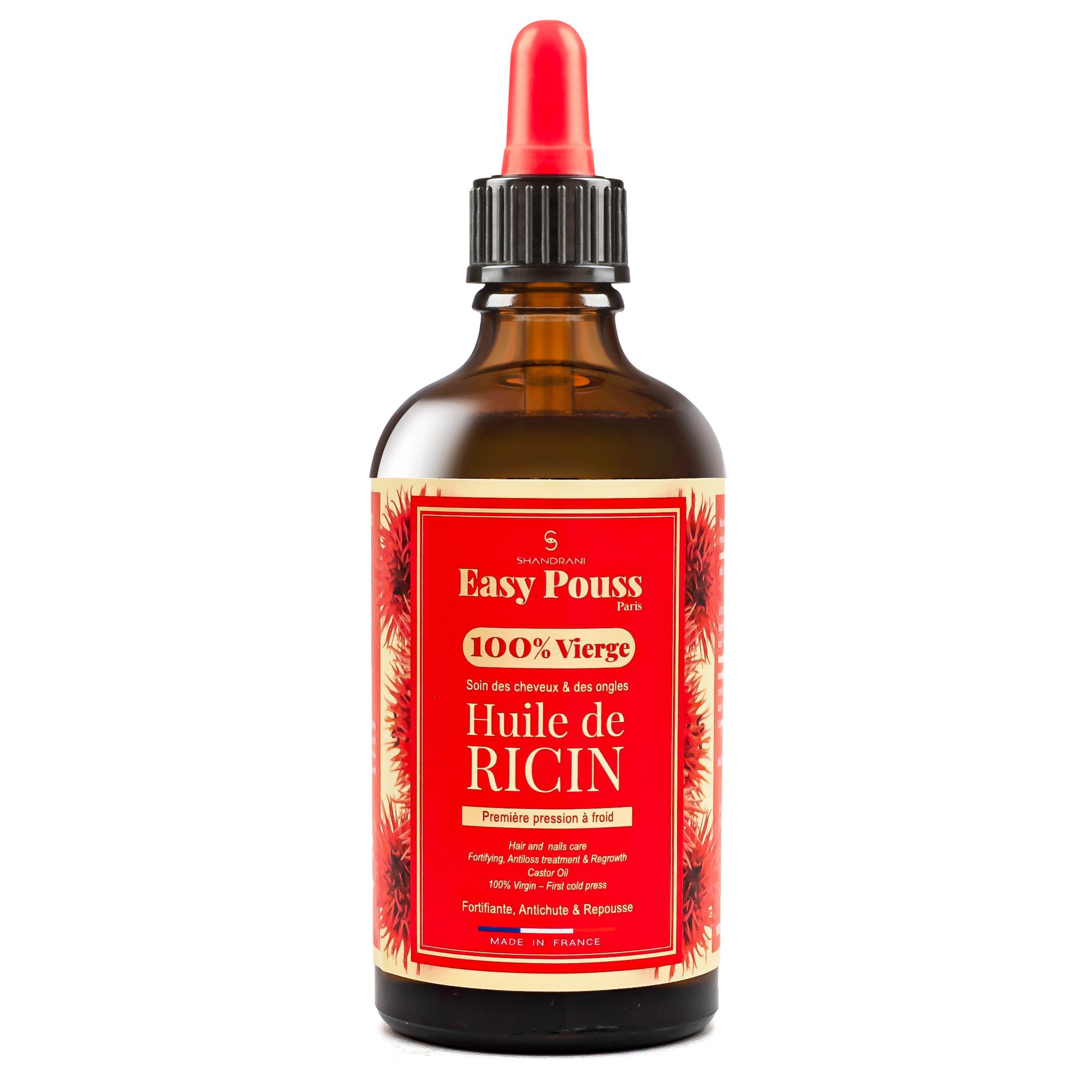 Huile de Ricin 100 Vierge Easy Pouss 100 ML