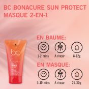 Masque 2 en 1 BC Sun Protect Schwarzkopf 150 ML