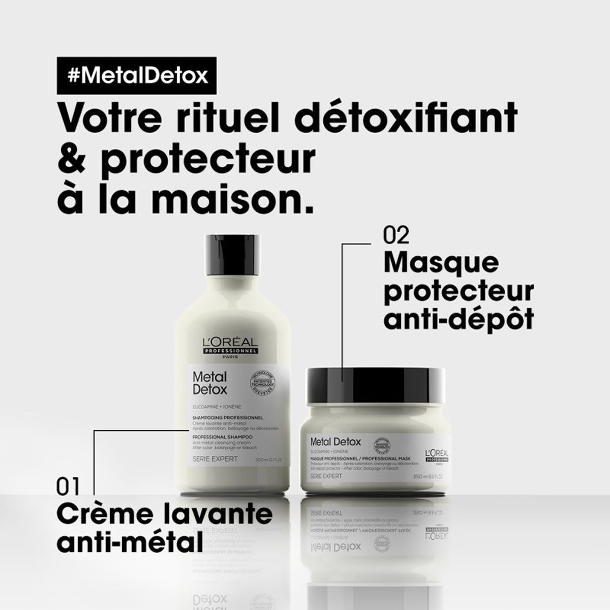 Shampoing Metal Detox Serie Expert L