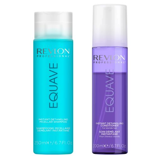 Duo Revlon Spray + Shampoing Equave Blonde
