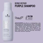 Shampoing Violet Neutralisant Blond Me Bond Repair Schwarzkopf 300 ML