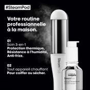 Lisseur Boucleur Steampod 4.0 + Soin Lissant 3-en-1 L'Oréal Professionnel 
