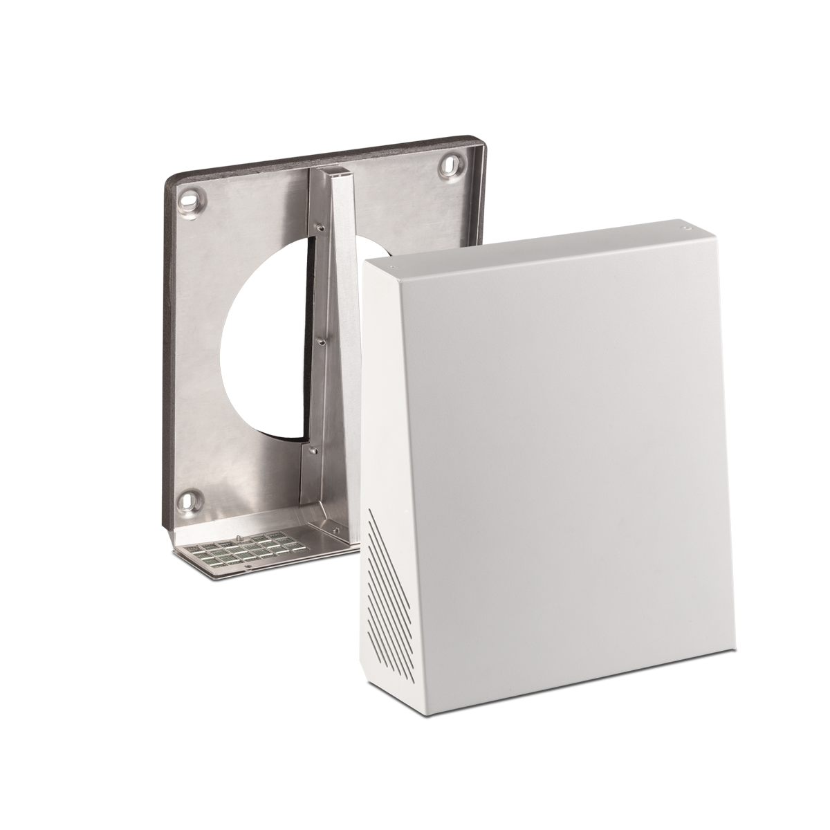 Déflecteur extérieur bi-canal aluminium LUNOS (module ego)