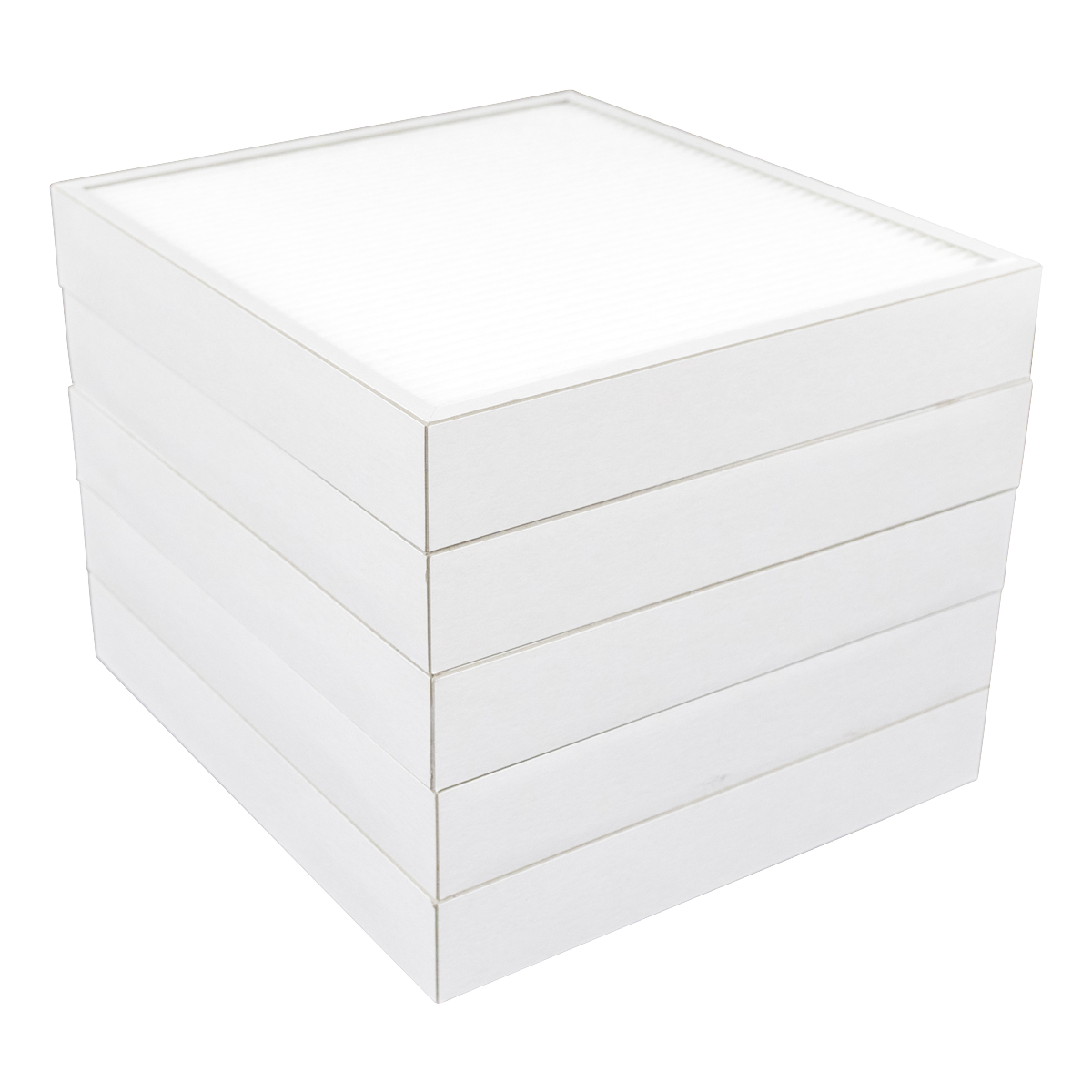 Lot de 5 filtres compatibles pour échangeur collectif ALDES avec by-pass