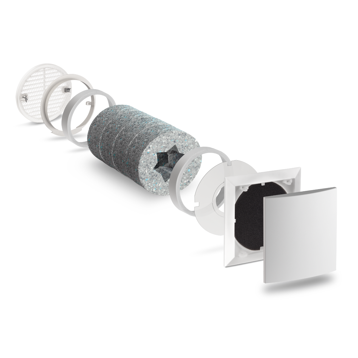 Kit VMC entrée d'air ALD-SV LUNOS