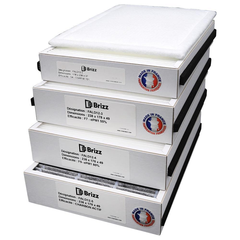 Filtre compatible purificateur d'air ALDES InspirAir Home SC370