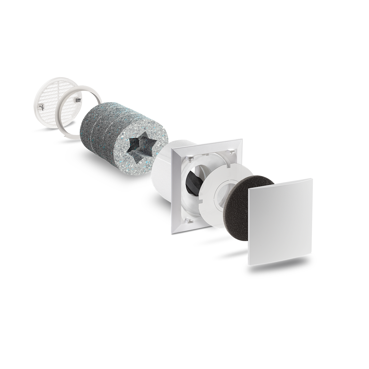 Kit VMC entrée d'air ALD LUNOS