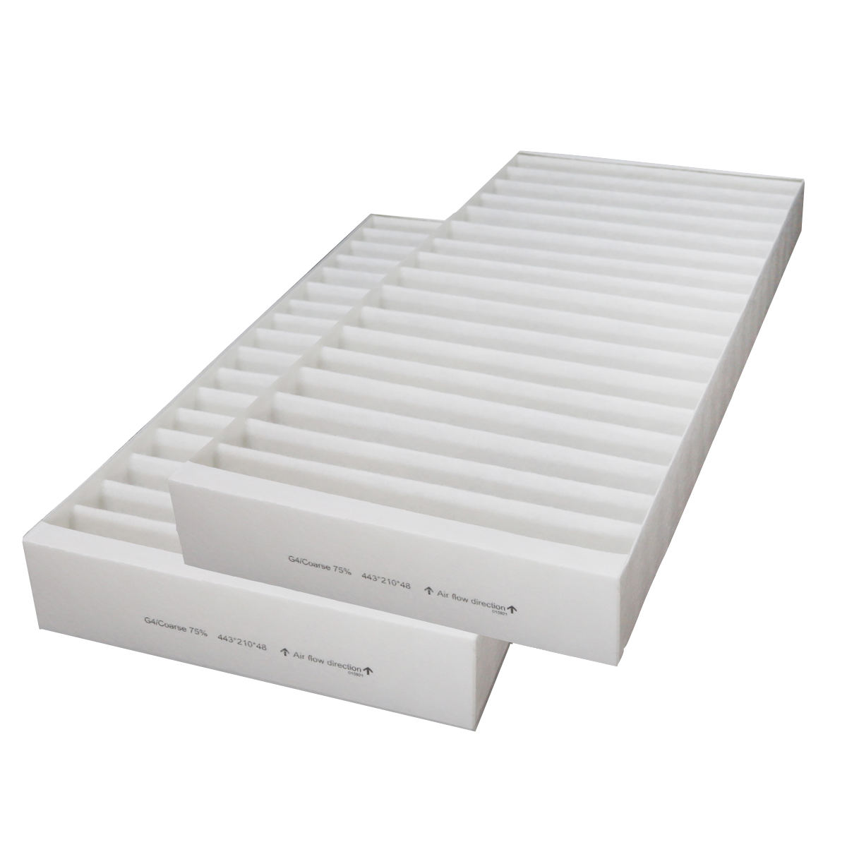 Filtres compatibles VMC DANTHERM HCH5 (2 pièces)