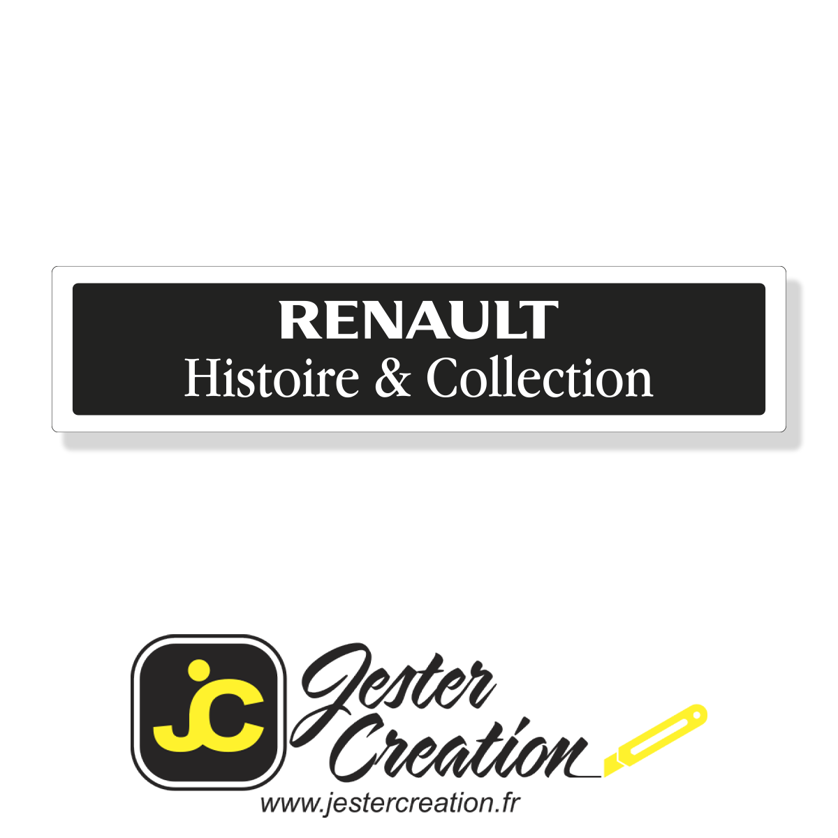 PLAQUE HISTOIRE & COLLECTION