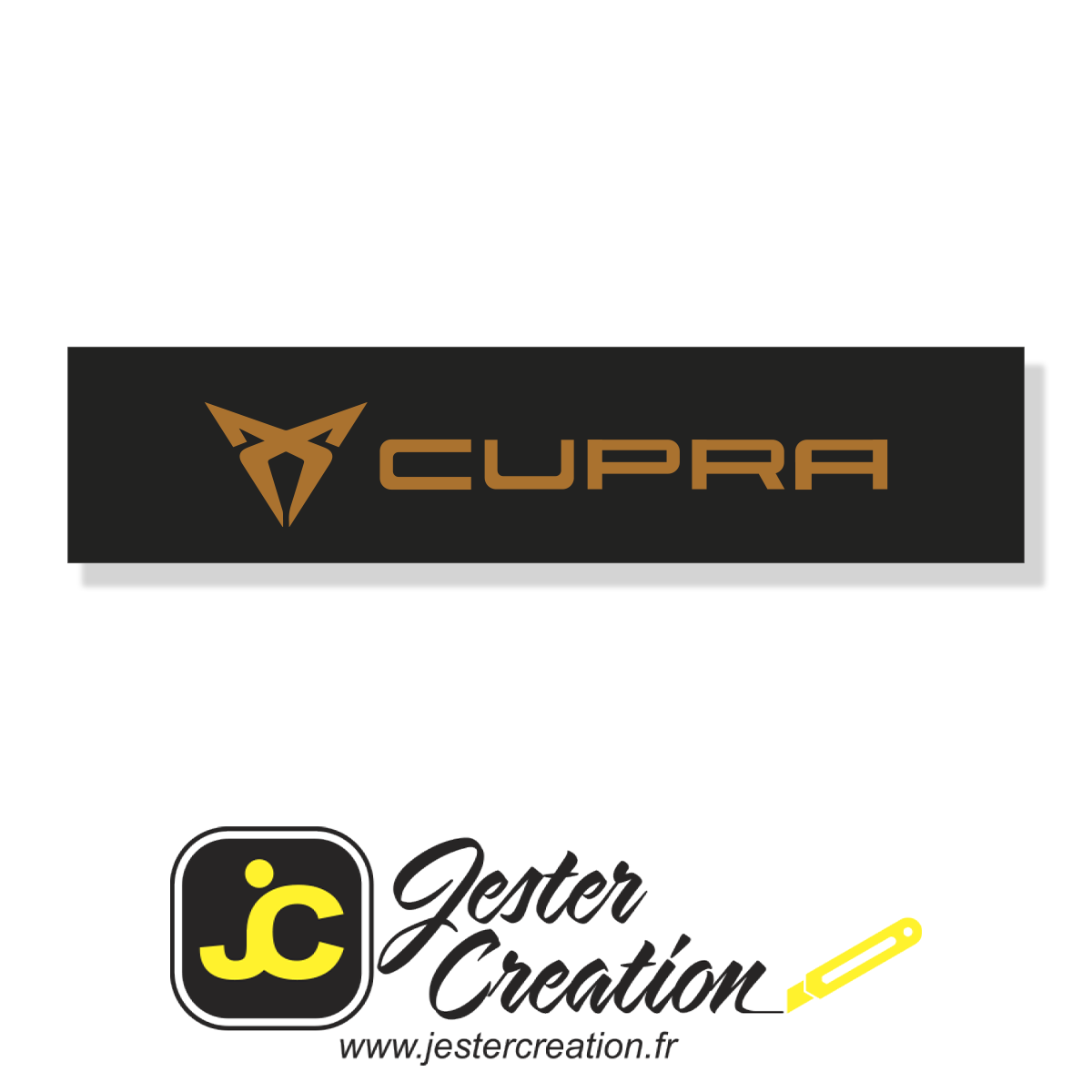 PLAQUE CUPRA 