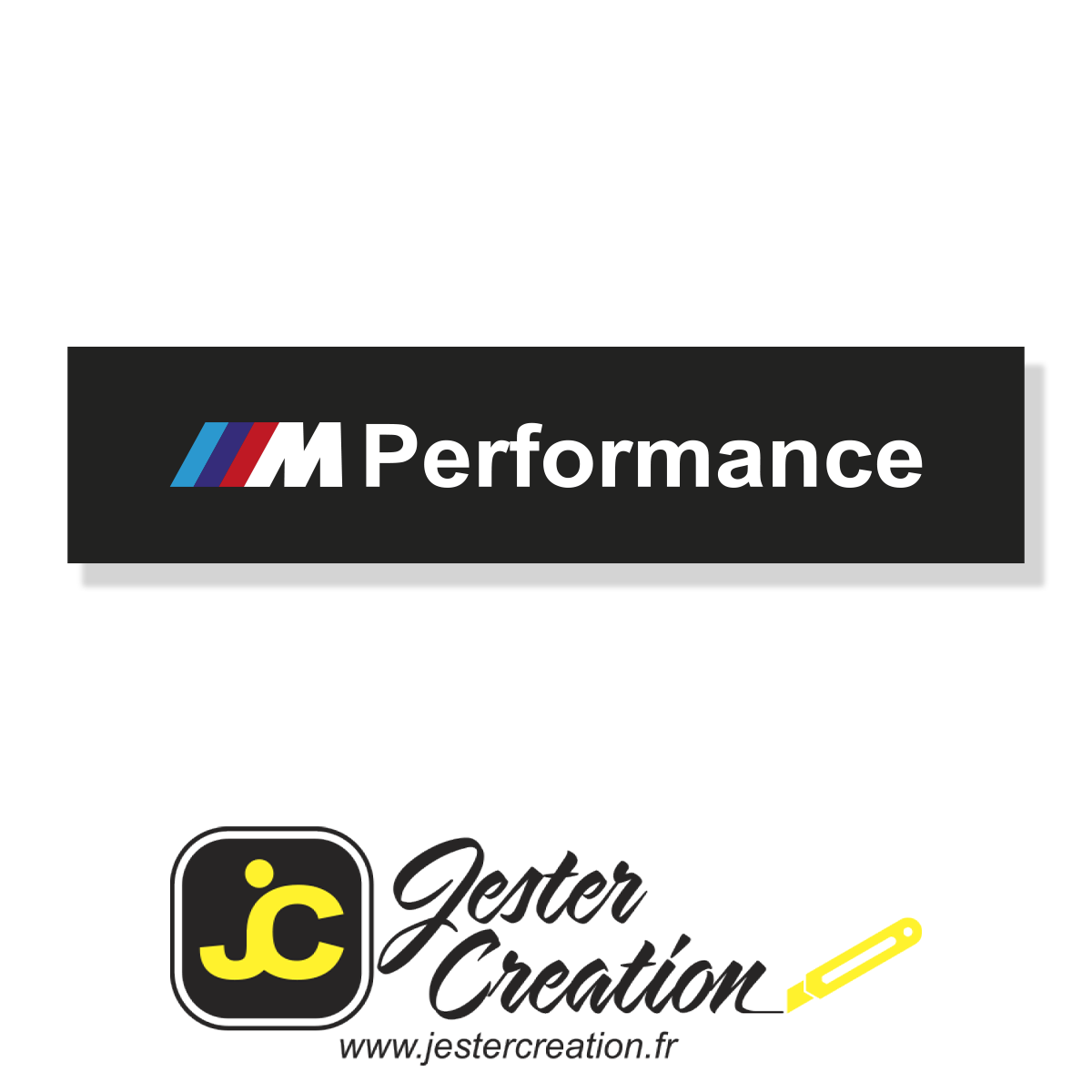 PLAQUE BMW PERFORMANCE 