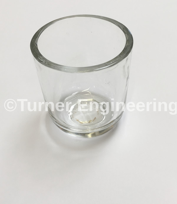 236891 Glass Bowl for Sedimentor - used
