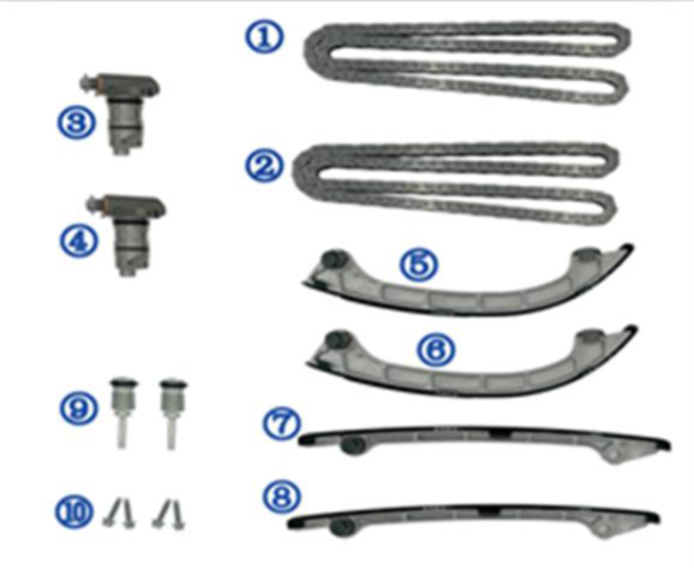 3.6 TDV8 Timing Chain Kit