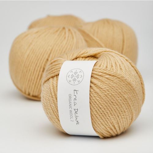 Krea Deluxe Organic Wool 2 - Worsted Weight