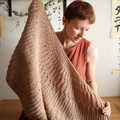 Javelin shawl by Teti Lutsak