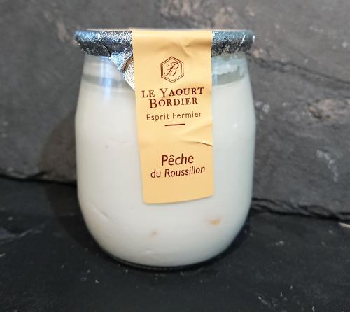 Yaourt Bordier Peche du roussillon