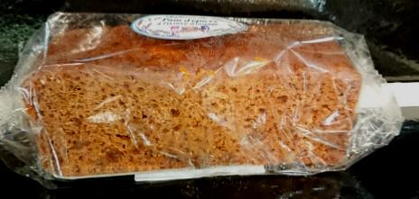 Pain d'épice à l'écorce d'orange