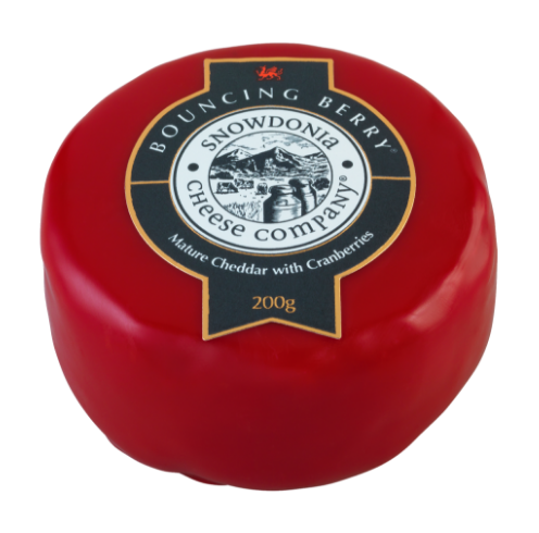 Cheddar aux cranberries