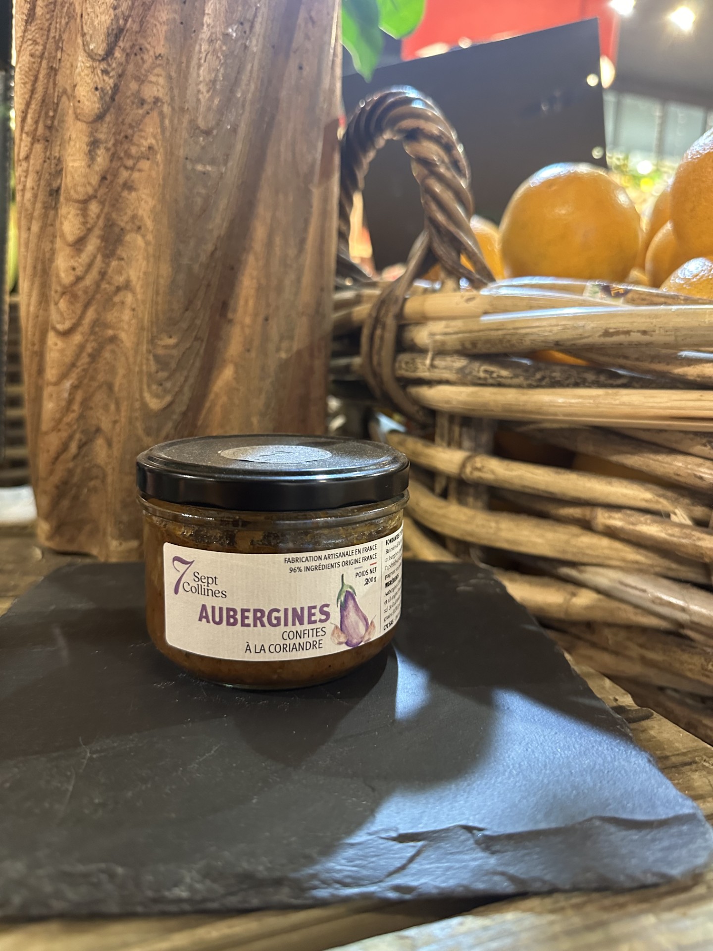 Purée d'olives aux figues