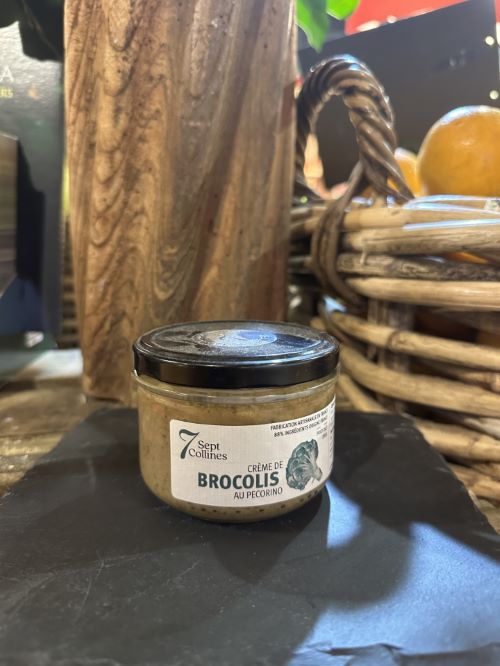 Crème de brocolis au pecorino