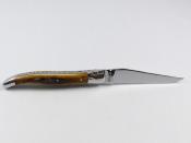 Couteau ivoire de mammouth Laguiole en Aubrac