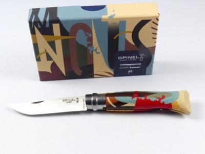 Couteau OPINEL n.8 édition Amour Franck Pellegrino