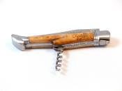 Couteau Laguiole 12cm Tire-bouchon genévrier Douris