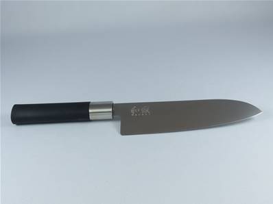 Couteau Santoku WASABI BLACK