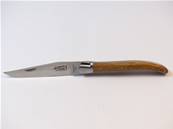 Couteau LAGUIOLE 12cm noyer G.DAVID