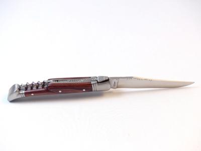 Couteau Laguiole Tire-bouchon 12cm bois de violette Douris