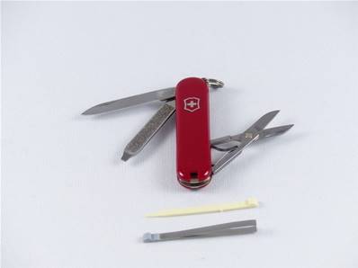 Canif onglier Classic rouge Victorinox