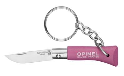 Couteau porte-clés Opinel n.2 fushia