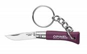 Couteau porte-clés Opinel n.2 aubergine