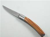 Couteau Le THIERS tire-bouchon 12cm bois de rose Le Sabot