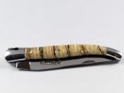 Couteau molaire de mammouth Laguiole en Aubrac