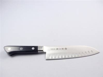 Couteau de cuisine Santoku alvéolé 17cm DP Tojiro