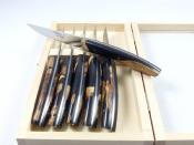 6 couteaux de table TRENDY par Locau