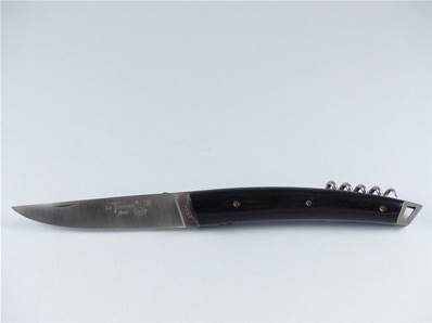 Couteau Le THIERS 12cm TB manche ébène Locau