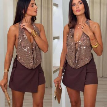 Jupe short CHOCOPOP