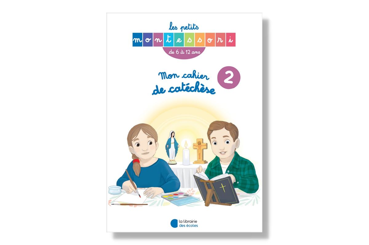 Page De Garde Cahier De Catéchisme Les Petits Montessori – Mon cahier de catéchèse – 6-12 ans