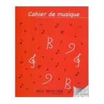 Cahier de musique A4 - Mixte